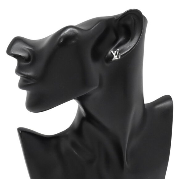 LOUIS VUITTON Earrings・LV suit SV925 Silver M02423 - Picture 4 of 8